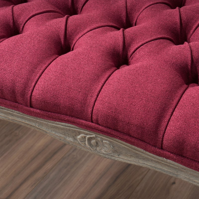 Tassia Traditional Button-tufted Bench by Christopher Knight Home