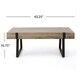 Abitha Faux Wood Coffee Table by Christopher Knight Home - Thumbnail 13