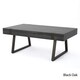Abitha Faux Wood Coffee Table by Christopher Knight Home - Thumbnail 5