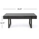 Abitha Faux Wood Coffee Table by Christopher Knight Home - Thumbnail 14