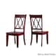 Option Berry Red Chairs