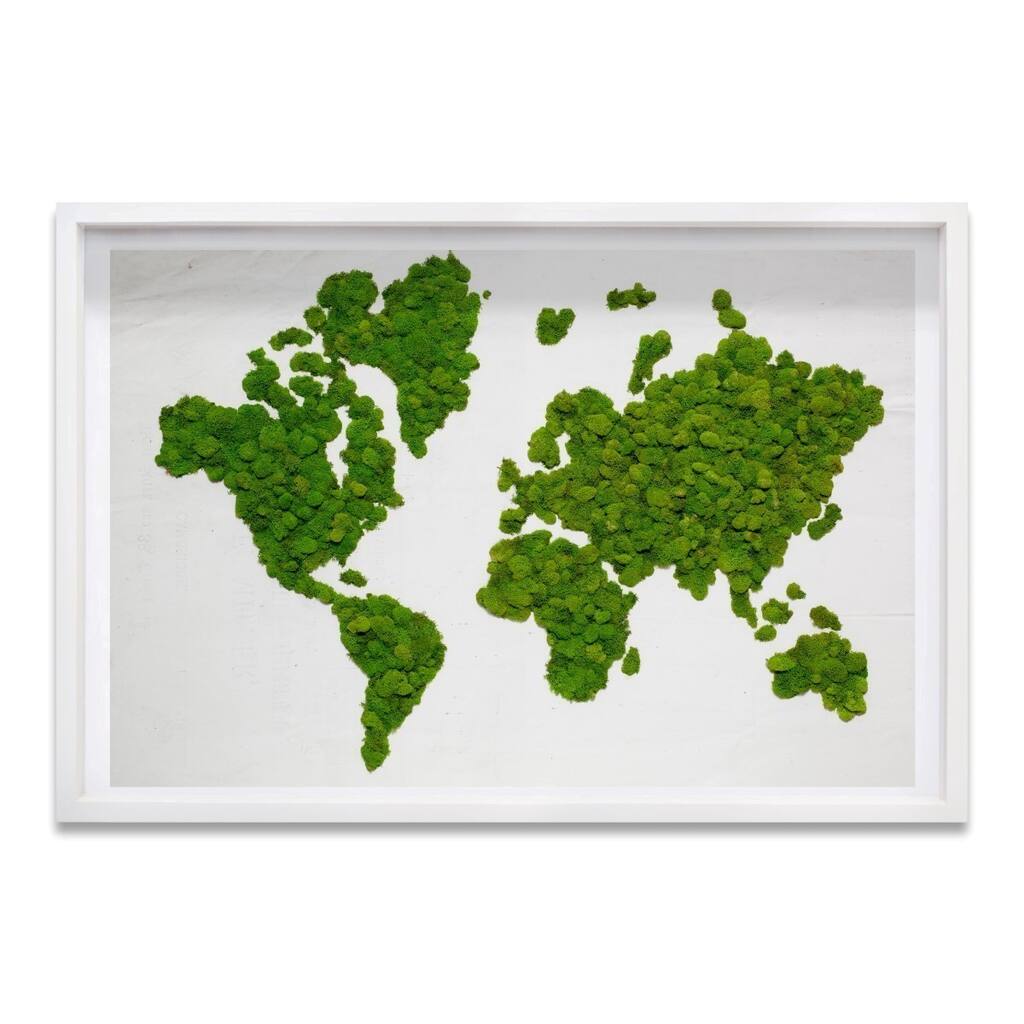 Oliver Gal' Moss Mapamundi' Live Art