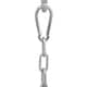preview thumbnail 5 of 3, Machrus Swingan Trapeze Swing Bar with Vinyl Coated Chain - Fully Assembled - Orange