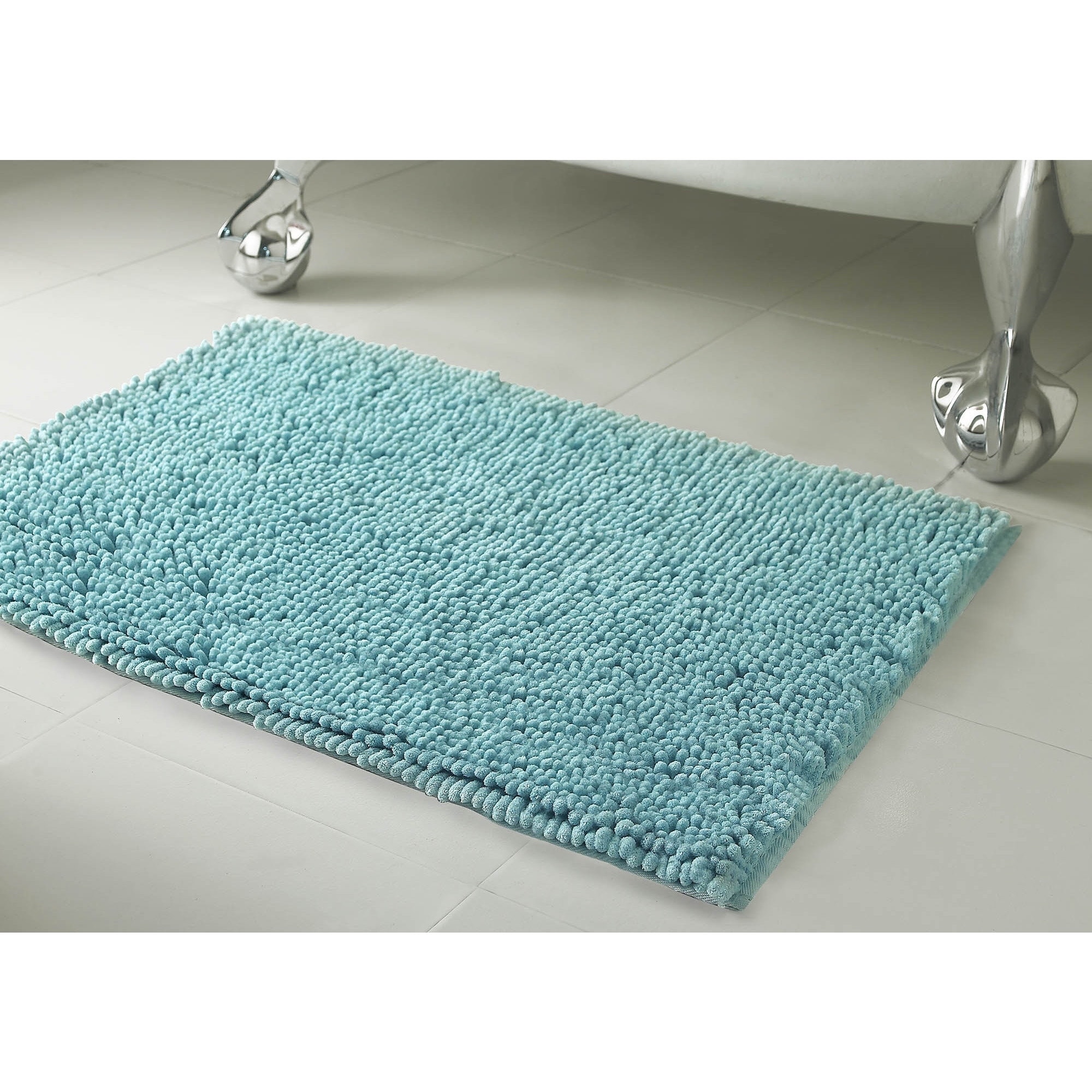 Finest Luxury Washable Nylon Shag Bath Rug, or Set in Chili Red - On Sale -  Bed Bath & Beyond - 25719832