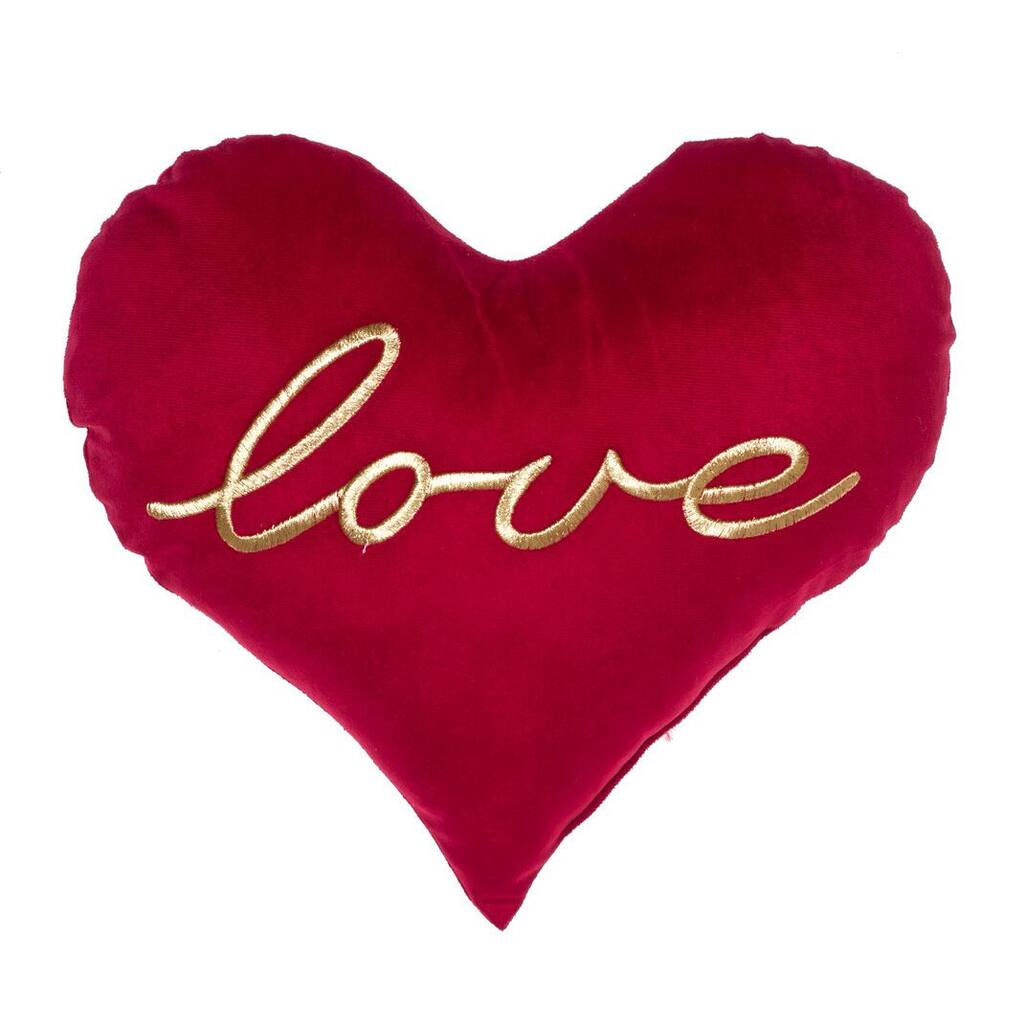 HULALA HOME 'All You Need Is Love' Heart Pillow