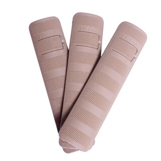 Troy Industries 6.2" Battle Rail Covers (Per 3) Tan