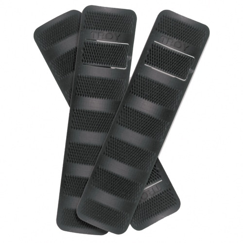 Troy Industries 6.2" Battle Rail Covers (Per 3) Black
