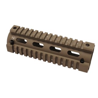 Firefield Carbine Quad Rail 6.70" 2 Piece, Dark Earth