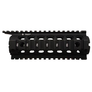 Troy Industries Carbine/M4 Enhanced Drop-In Battle Rail, 7" Black