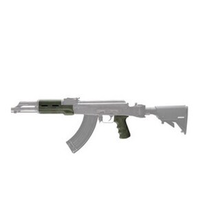 Hogue AK-47 Rubber Grip Standard w/Forend, Ghillie Green