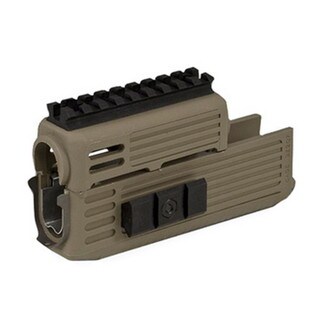 Tapco Intrafuse AK Handguard, Quad Rail Dark Earth