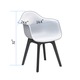 preview thumbnail 9 of 7, Lyle Grey Dining Chair by Corvus (Set of 2)