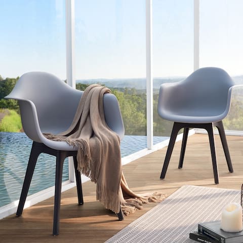 Lyle Grey Dining Chair by Corvus (Set of 2)