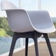 preview thumbnail 7 of 7, Lyle Grey Dining Chair by Corvus (Set of 2)