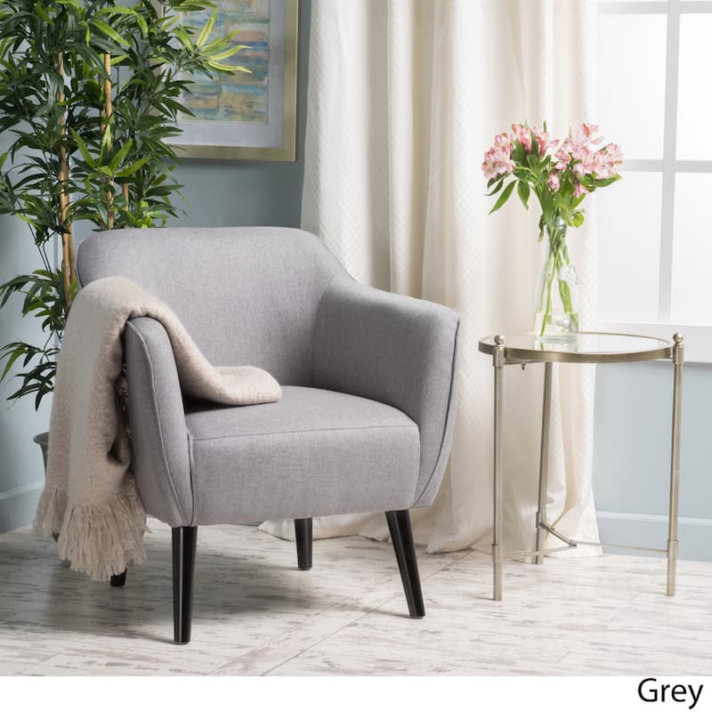 Alphonse Fabric Arm Chair by Christopher Knight Home