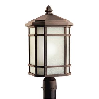 Kichler Lighting Cameron Collection 1-light Prairie Rock Outdoor Post Mount