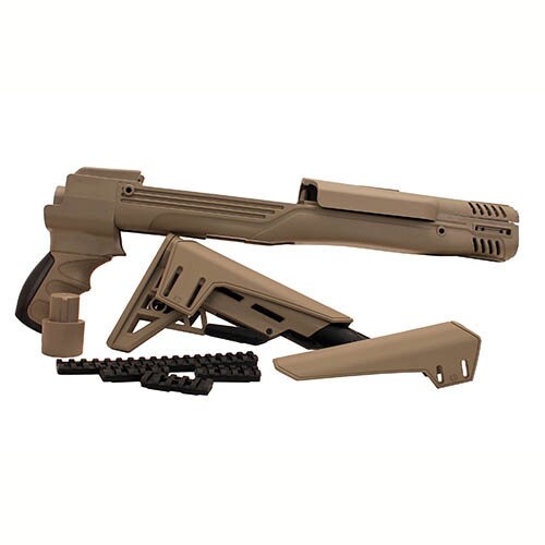 Advanced Technology Intl Ruger Mini 14 TactLite Adjustable Side Folding Stock w/SRS Flat Dark Earth