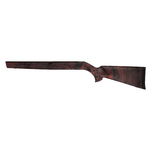Hogue 10/22 Overmolded Stock Standard Barrel, Red Lava