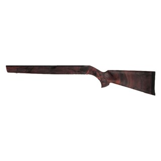 Hogue 10/22 Overmolded Stock Standard Barrel, Red Lava