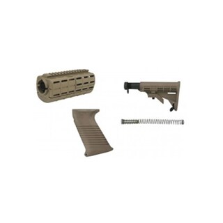 Tapco Intrafuse AR15 Stock Set Flat Dark Earth