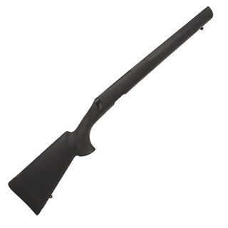 Hogue Remington 700 BDL Long Action Overmolded Stock Heavy Barrel, Detachable Magazine, Pillarbed Black
