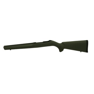 Hogue 10/22 Overmolded Stock Rubber, Standard Barrel, Olive Drab Green