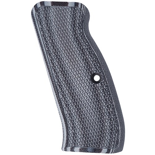Pachmayr G-10 Tactical Pistol Grips CZ 75, Gray/Black, Fine