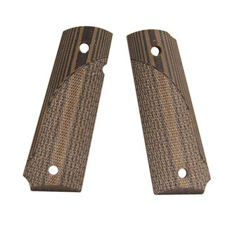 Pachmayr G-10 Tactical Pistol Grips 1911, Fine, Green/Black