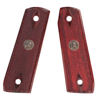 Pachmayr Renegade Wood Laminate Revolver Grips Sig P238, Rosewood Checkered