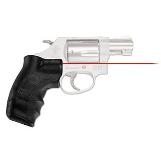 Crimson Trace Smith and Wesson J-Frame Round Butt Lasergrip, Red, Clam Package