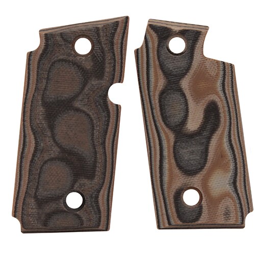 Hogue Sig P238 Grips Smooth G-Mascus G10, Dark Earth
