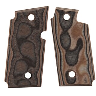 Hogue Sig P238 Grips Smooth G-Mascus G10, Dark Earth