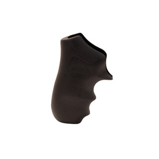 Hogue Ruger LCR Grip Enclosed Hammer, Smith G10, Solid Black