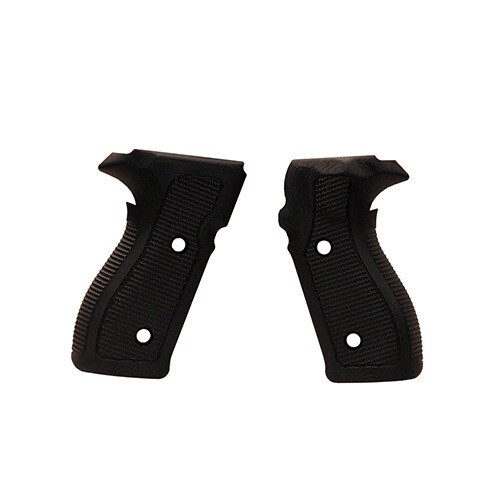 Hogue Sig P227 DA/SA Grips Pirahna G10 Solid Black