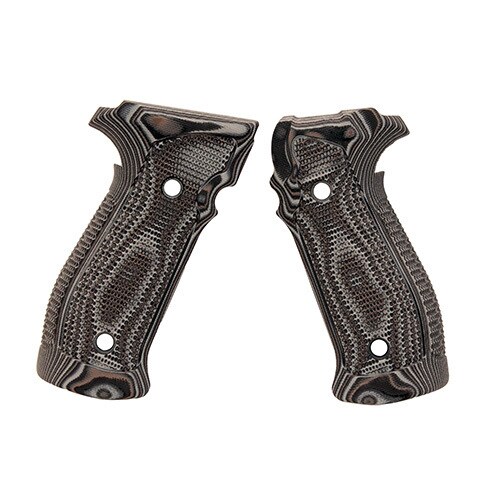Hogue Sig P226 Grips DA/SA Magrip Pirahna G10 G-Mascus Black/Gray