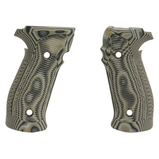 Hogue Sig P226 Grips DA/SA Magrip Pirahna G10 G-Mascus Green