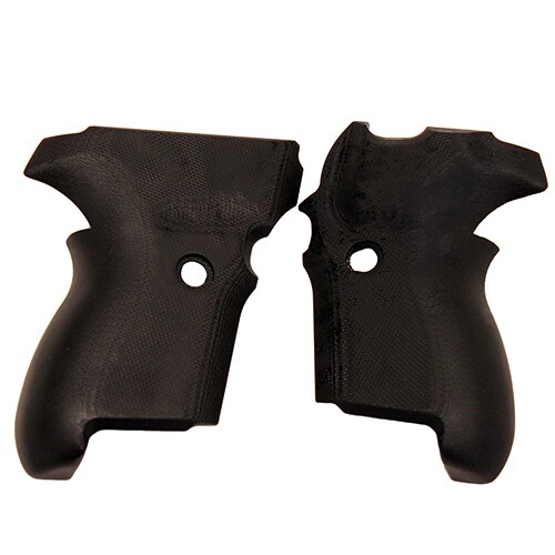 Hogue Sig P224 DA/SA Grips G10 Solid Black