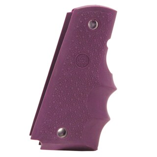 Hogue Colt & 1911 Government Grips w/Finger Grooves, Purple