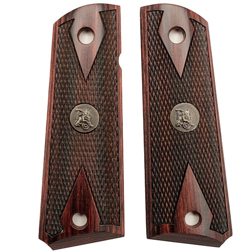 Pachmayr Colt 1911 Grip Double Diamond Rosewood