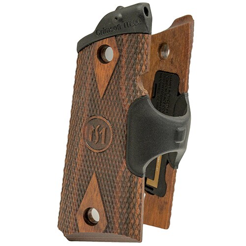 Crimson Trace 1911 Officer's/Compact/Defender Cocobolo Diamond Pattern