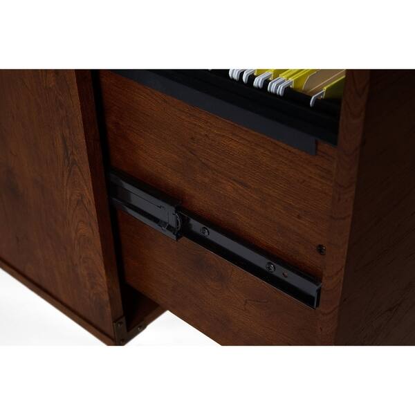 Shop Ironworks Lateral File Cabinet From Kathy Ireland Home By