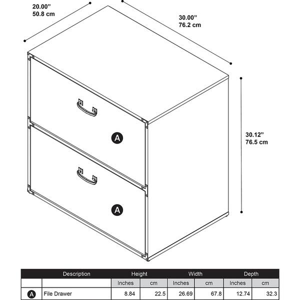 Shop Ironworks Lateral File From Kathy Ireland Home By