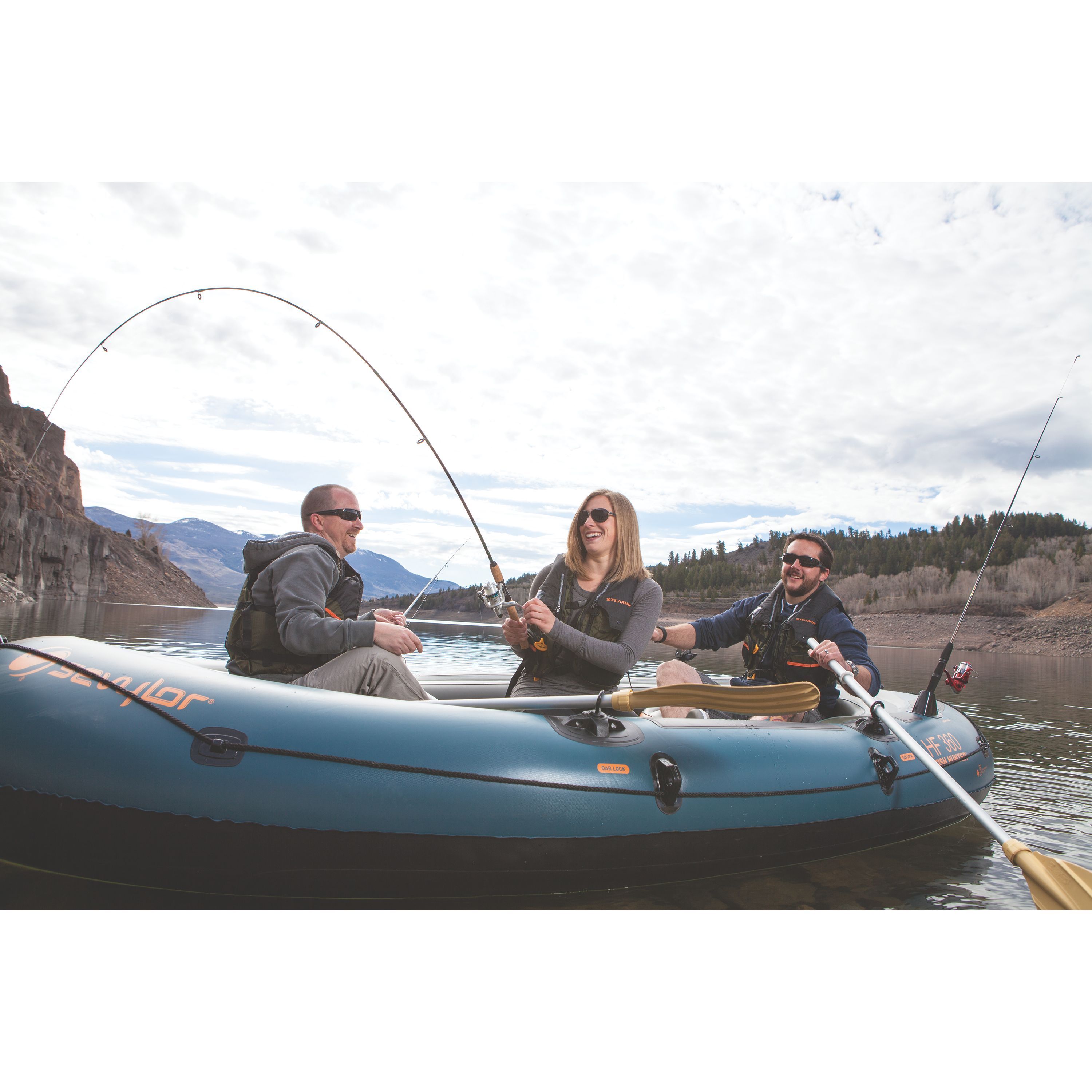 6ft / 8ft Bison Multi Tip Boat Pier Spin Reiserute & Cordura