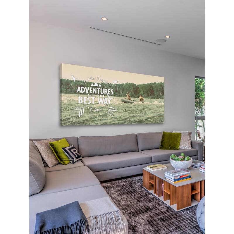 Marmont Hill - 'Adventures' Painting Print on Wrapped Canvas - Multi-Color