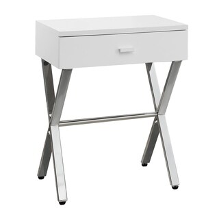 simple living white metal high-gloss coffee table - free shipping simple living white metal high-gloss coffee table - free shipping