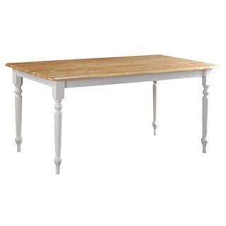Boraam Ind Farmhouse Collection White Wood Rustic Kitchen And Dining Table Boraam Ind Farmhouse Collection White Wood Rustic Kitchen And Dining Table