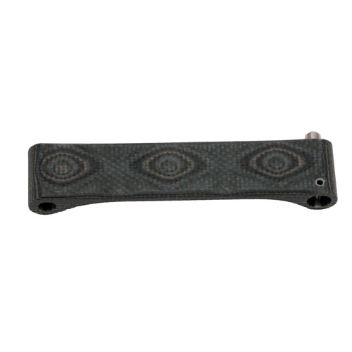 Hogue AR15 Straight Trigger Guard G10 G-Mascus, Black Gray