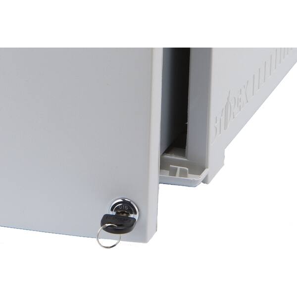 Shop Storex Single Drawer Mini File Cabinet Lock And Casters