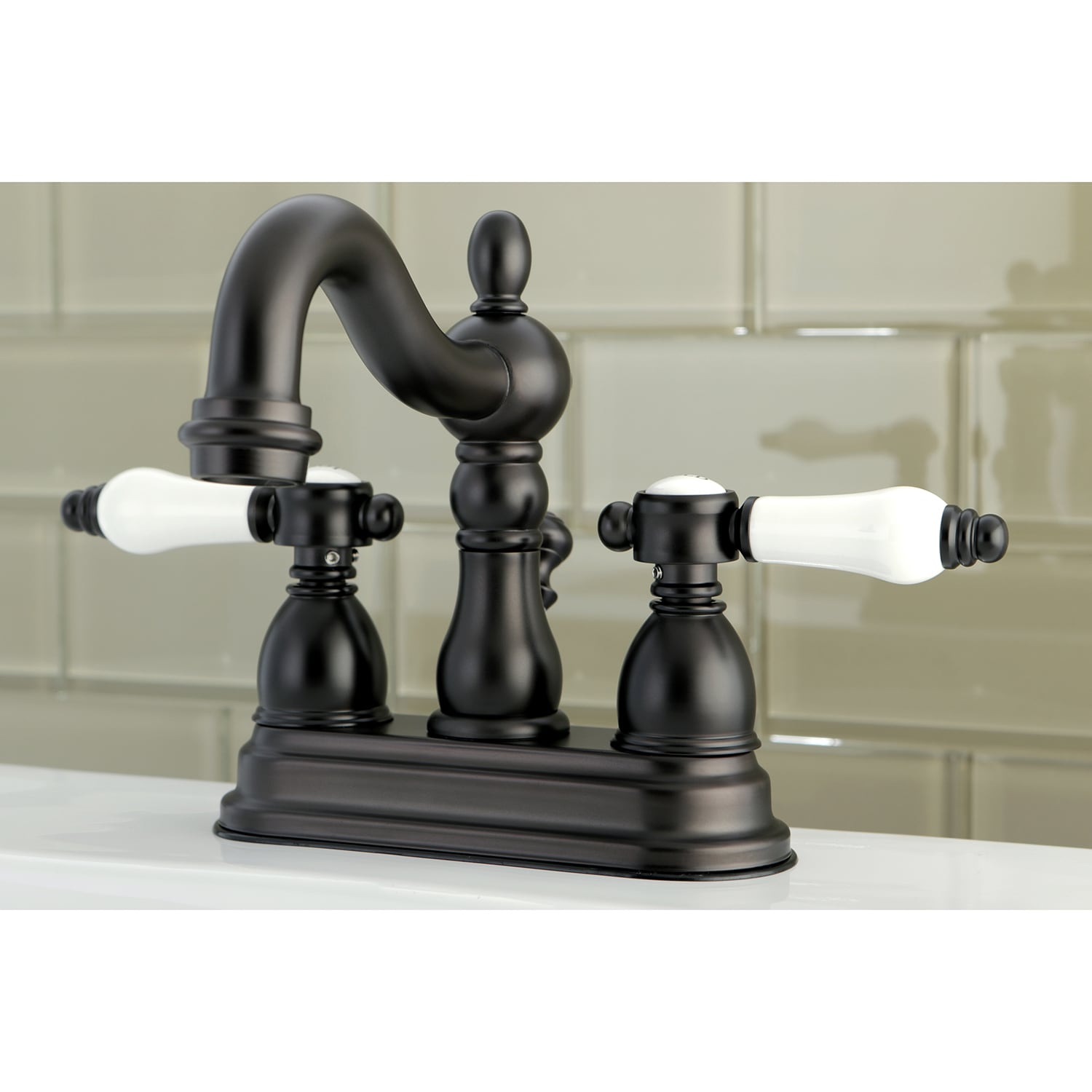 Victorian Porcelain Handles Bathroom Faucet On Sale Overstock 14038759