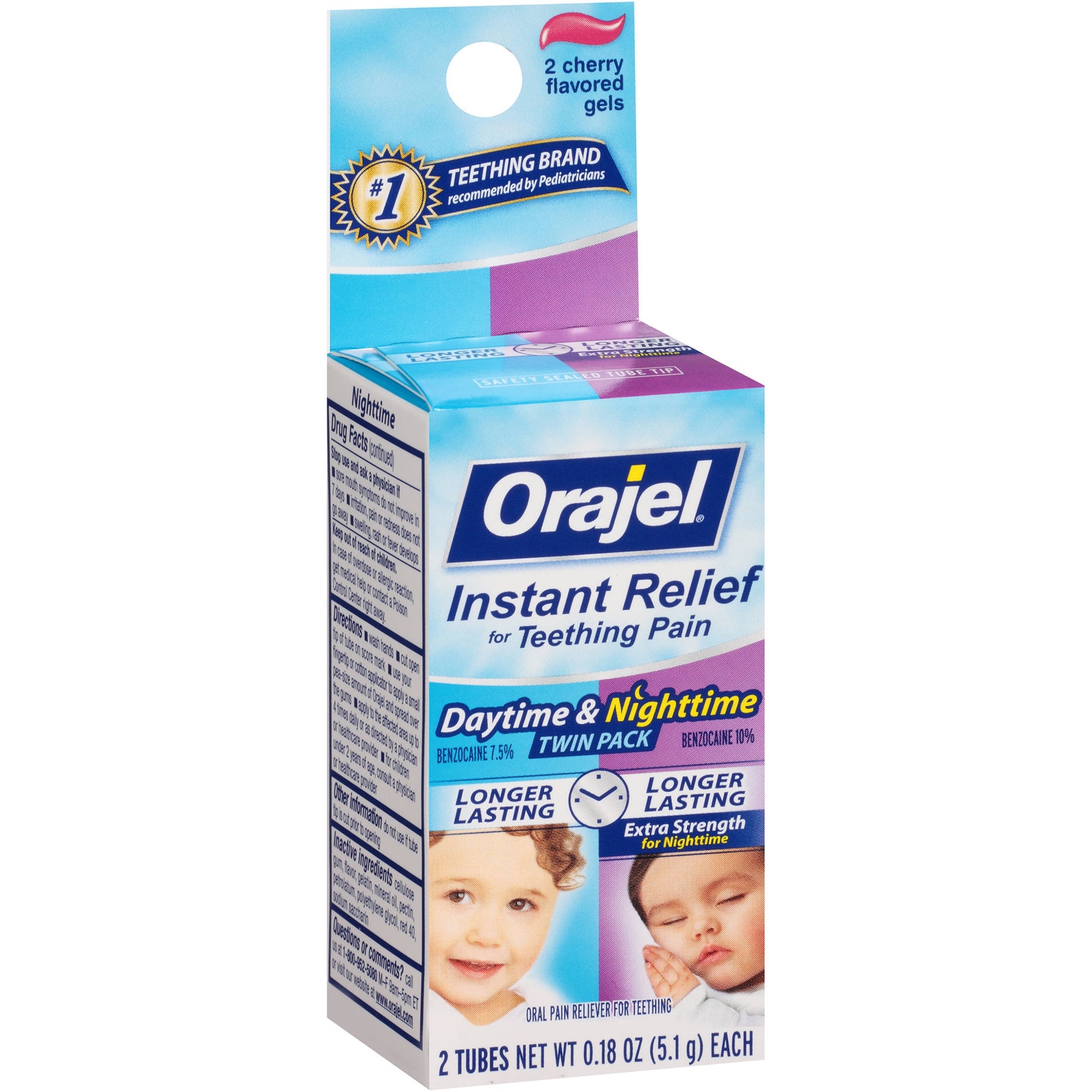 baby orajel night and day